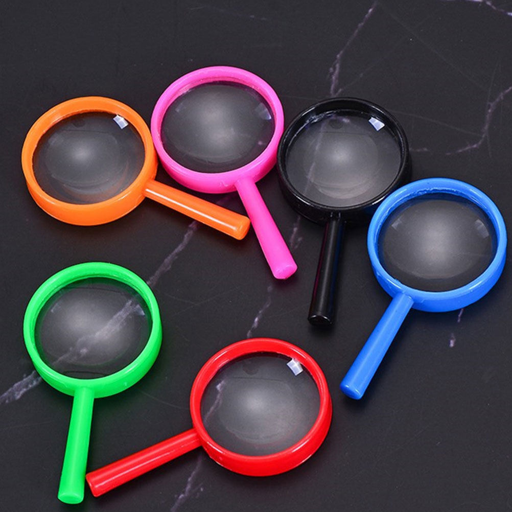 Electronics Repair Hobby - 6 loupes en plastique aux couleurs