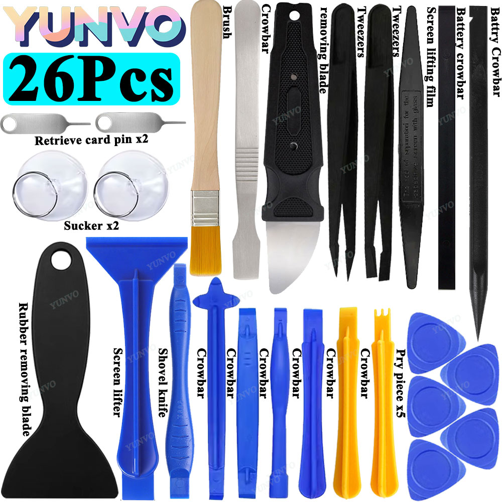 Phone Opening Tool - Kit d'outils universels pour l'ouverture d'écrans,
