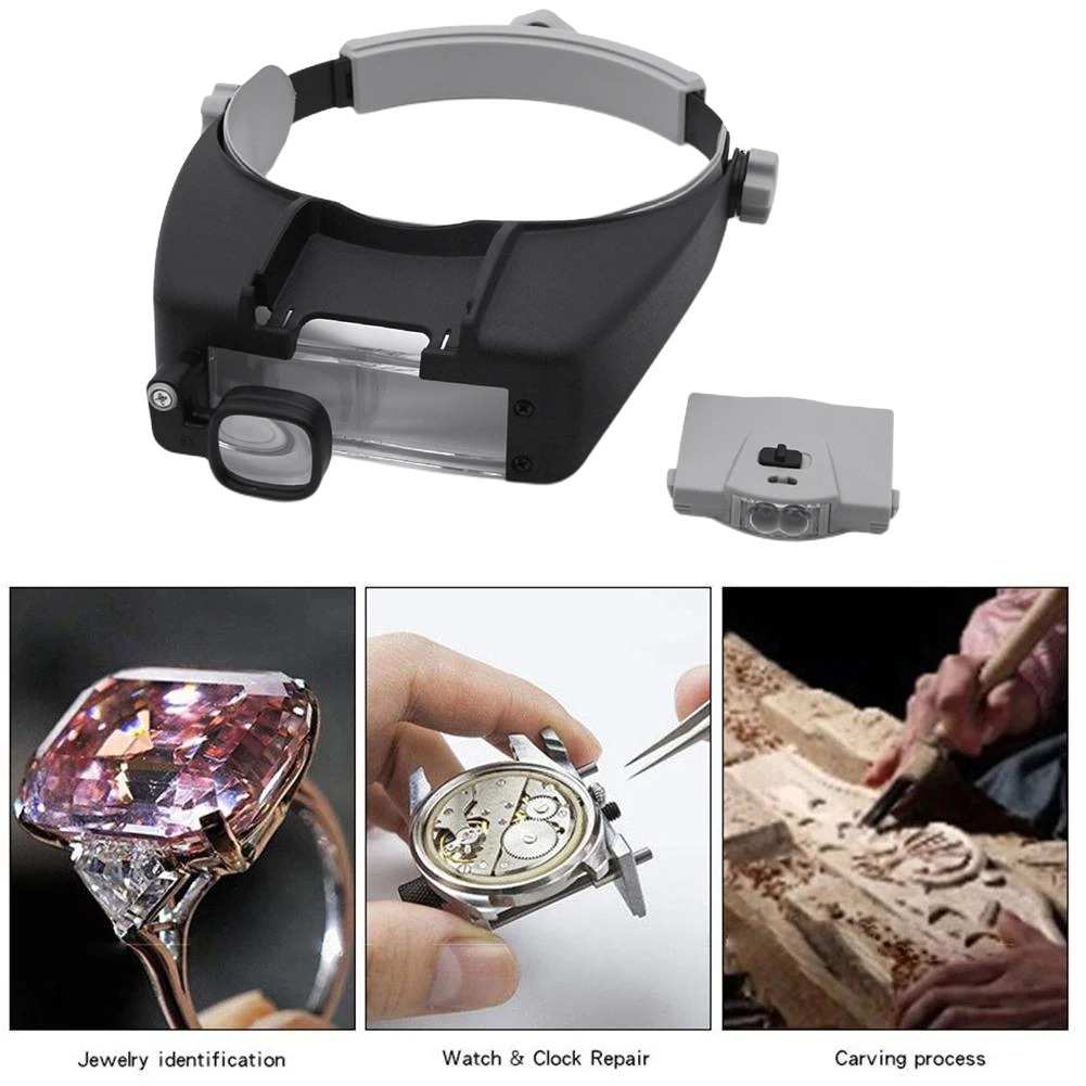 Lunettes Loupe LED à Fixation  - Electronics Repair Hobby avis et prix